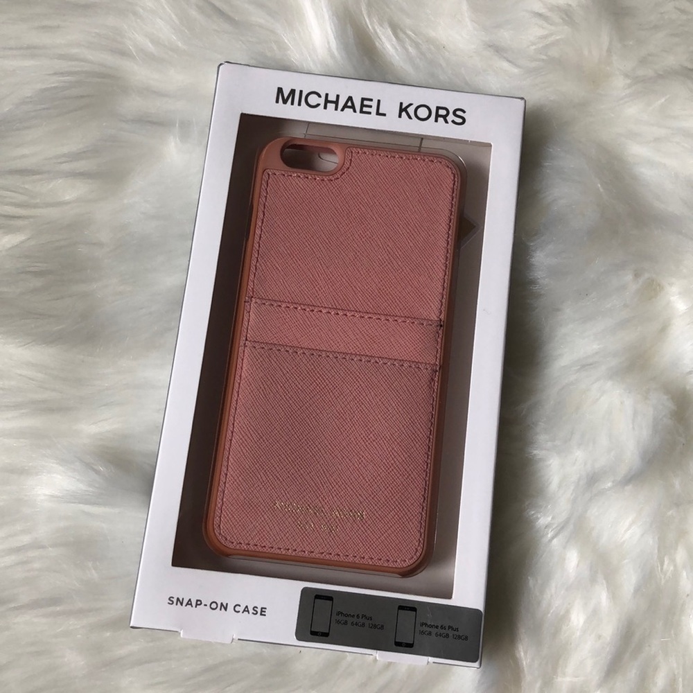 Michael Kors Leather Phone Case